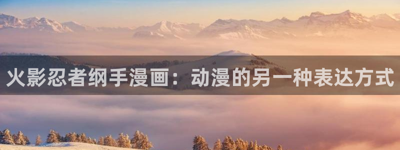 韩漫免费看无删减网站：火影忍者纲手漫画：动漫的另一种表达方式